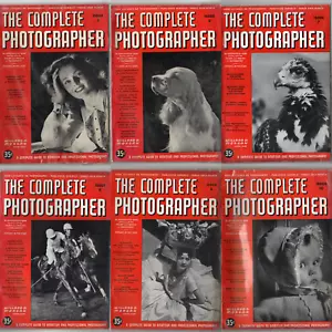 Vintage The Complete Photographer Magazine Ausgaben 1941 Ausgaben 2 bis 53 Sie wählen - Bild 1 von 117