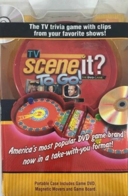 TV Scene It? DVD Game To Go! Brand New SEALED Trivia Game - Image 1 of 4