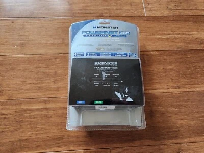 Adaptador Monster Powernet 300 Ethernet Anywhere AC Ethernet NUEVO Precintado. NOS. NLA Foto 1 de 4