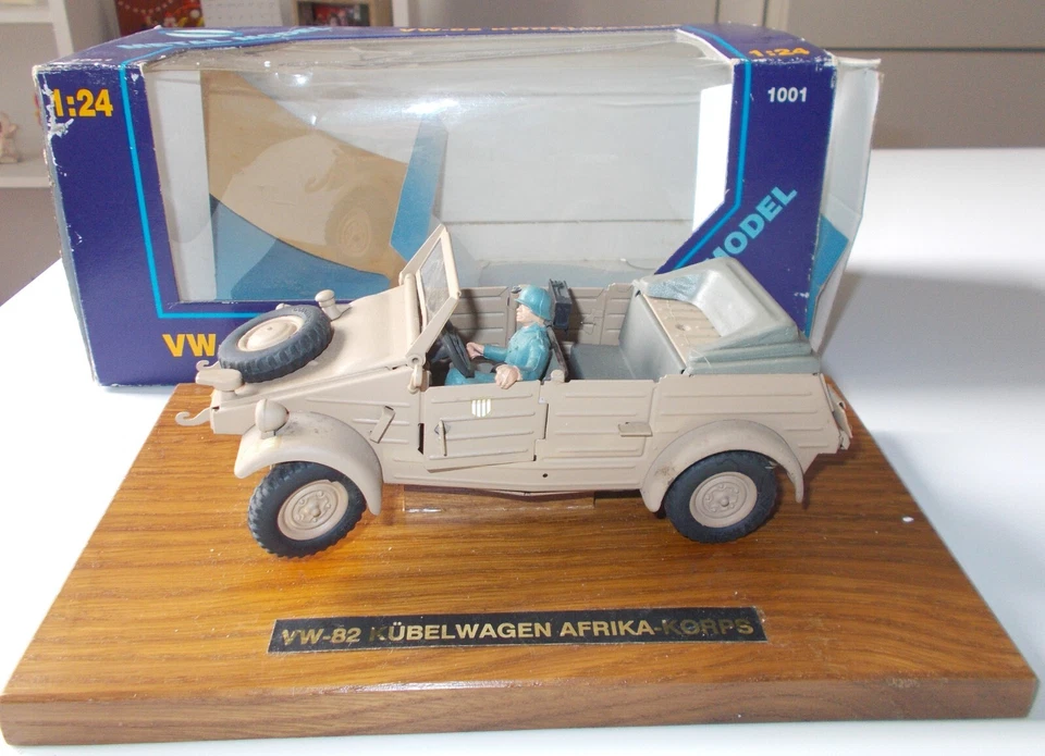 GONIO TYPE 82 KUBELWAGEN AFRICA  1/24 NO POLITOYS, MERCURY, DINKY,  CORGY - Immagine 1 di 4