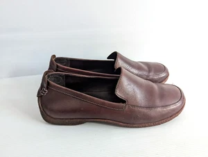Timberland Women's Leather Smart Comfort Casual Loafers Brown Size 8W - Picture 1 of 7