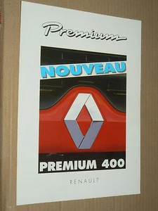 Prospectus Camion RENAULT PREMIUM 400 1998 truck catalogue brochure RVI - Picture 1 of 1