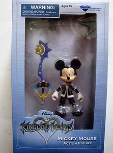 FIGURA DE ACCIÓN DISNEY KINGDOM HEARTS, MICKEY MOUSE Y KEYBLADE, SERIE 1.5, AG 8+, NUEVO - Imagen 1 de 11