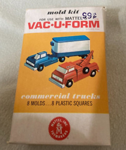 Vintage Mattel Vac U Form Mold Kit 1963 Trucks Stock #0440