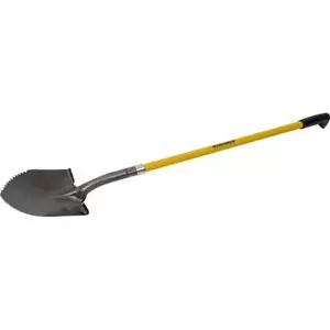 Roughneck 68-044 Sharp-Edge Round Shovel Serrated Edge Long Handle ROU68044 - Picture 1 of 3