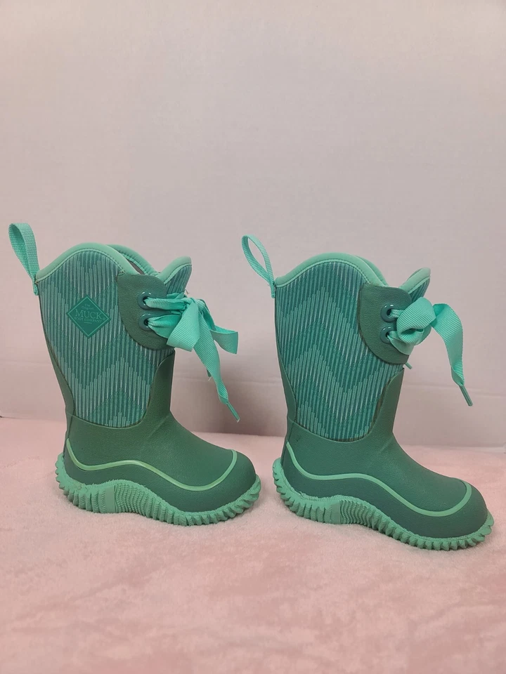 Botas de lluvia Infant Muck azul verdoso talla 7 Foto 1 de 4