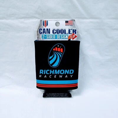 Nascar Richmond Raceway 2-Sided Design Can Cooler 12 oz Made In USA - Image 1 of 2