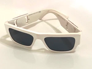 Versace VE4416U 314/87 WEISS/DUNKELGRAUE Gläser rechteckige Form 53 mm - top - Bild 1 von 7