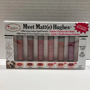 TheBalm Meet Matte Hughes Limited Edition Liquid Lipsticks NEW - Picture 1 of 1