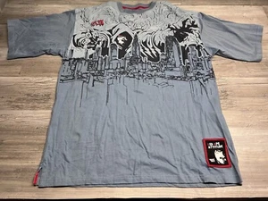 Red Ape All Over Print Grafik T-Shirt Neu mit Etikett Größe 2XL Herren Oversized Streetwear - Bild 1 von 8