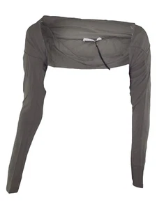 Compagnia Italiana Maglia Da Donna S M Coprispalle Grigio Mastice Manica Lunga - Picture 1 of 24