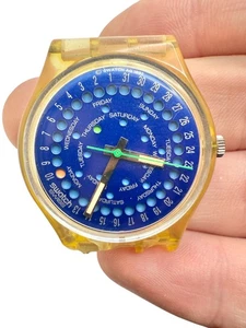 Reloj Swatch GK708 1992 vintage día caída fecha - Imagen 1 de 6