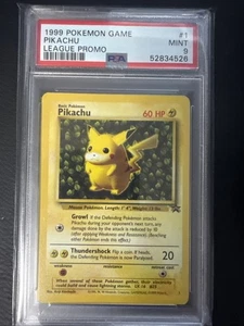 Pikachu 01/53 Wotc Promo Regular PSA 9 - Imagen 1 de 2