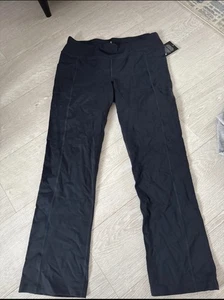 Sketchers Petite Length Black Stretchy Fitness Pants Size L New With Tag RRP£65 - Picture 1 of 5