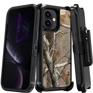 Für iPhone 17 Hülle [Clip passend für Otterbox Defender] Holster Camouflage - Bild 1 von 10