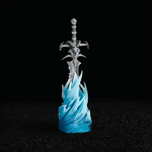 WOW Inspired Frost Sword Keycap Custom Mechanical Keyboard Gift - Picture 1 of 10