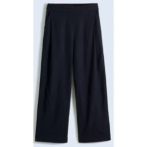 Madewell Pull On Straight Crop Linen Blend Casual Pants US Women's 8 Tall New - Picture 1 of 7