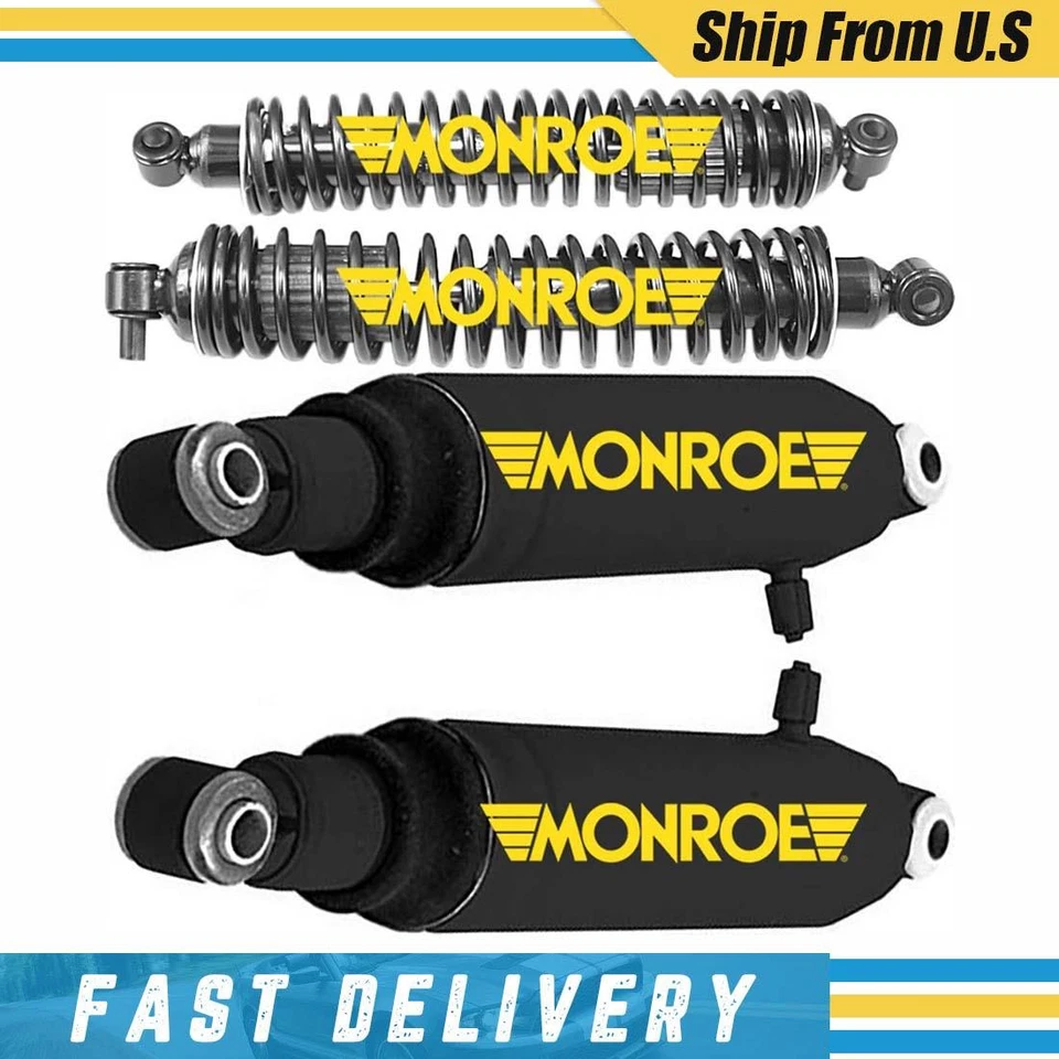 Amortiguadores Max-Air delanteros traseros para Chevrolet K10 Monroe 1975 1976 1977 1978-1986 Foto 1 de 3