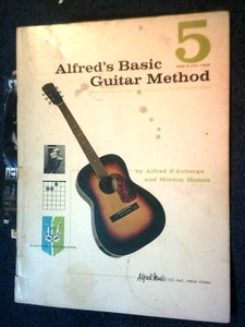 Alfred's Basic Guitar Method Book 5 by Alfred d'Auberge 1958 - Picture 1 of 1