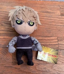 One Punch Man Genos 10" Official Plush Great Eastern Entertainment Vintage 2017 - Picture 1 of 2