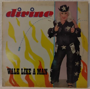 DIVINE - WALK LIKE A MAN - UK IMPORT - 12" - 1985 - EXCELLENT Vinyl - Picture 1 of 4