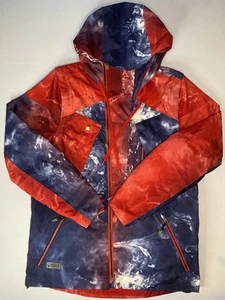 Vintage Spyder C’s Ripper Jacket Men’s M Red Blue Galaxy Print Ski Snow Coat - Picture 1 of 24