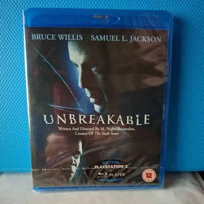 Unbreakable (Blu-ray, 2000) brand new sealed region ABC Bruce Willis - Image 1 of 3