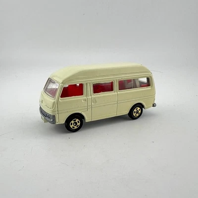 Tomica #3 Nissan Caravan Crema Con Ruedas Doradas RARA VERSIÓN 1:67 Escala Japón Foto 1 de 4