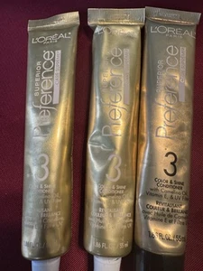 Loreal Superior Preference 3 Color & Shine Conditioner 1.86 oz Lot Of 3 - Picture 1 of 9