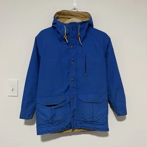 Vintage Columbia Orange Label GoreTex Thinsulate 3M Blue Ski Parka Men’s Small S - Picture 1 of 10