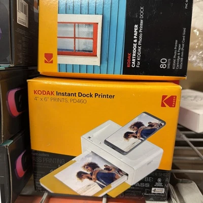 Kodak PD46080BNDLEU 4x6 inch Instant Photo Printer - Image 1 of 3
