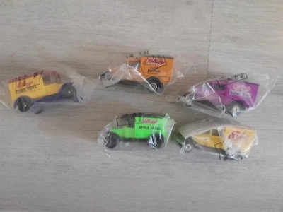 1979/1989 Matchbox Kellogg's Cereal Premium Diecast Model A & T Truck Set of 5 - Image 1 of 2