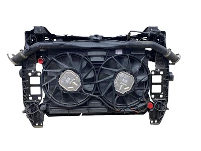 2020-2024 AUDI Q7 4MB 3.0L RADIATOR CONDENSER W/ COOL MOTOR & SUPPORT CORE PANEL Foto 1 de 4