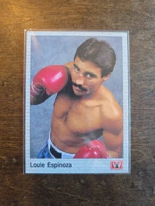 1991 All World BOXING CARD #77 LOUIE ESPINOZA (ID4) - Picture 1 of 2