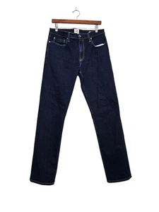 Flint & Tinder Selvedge Denim Straight Fit Jeans Herren 32x32 Dark Wash Stretch - Bild 1 von 14