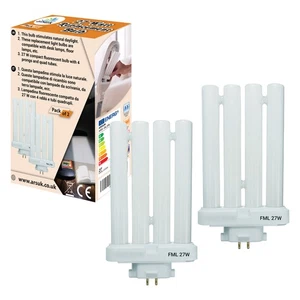 ARSUK 27 W Ersatz Tageslicht Glühbirne 4 Pin GX10Q-4 Tube (6500k) - Multipackungen - Bild 1 von 25