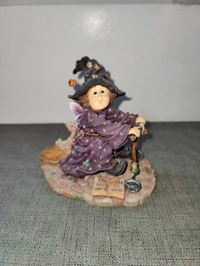 Boyds Bears & Friends Hilda w/Scaredy Cat & Ezra Witch in Training 2000 - Picture 1 of 11