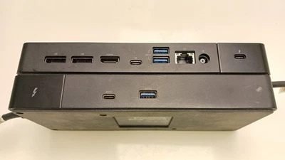 Док-станция Dell WD19TBS 90 Вт/130 Вт USB-C (без питания переменного тока в комплекте) - Изображение 1 из 3