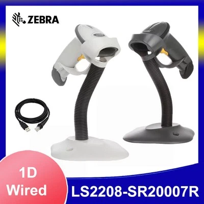 Symbol LS2208-SR20007R Handheld 1D USB Barcode Scanner Imager Kit with Cable - Image 1 of 4