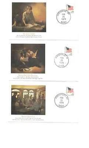 5 FDC US FLEETWOOD GOLDEN 50TH ANNIVERSARY COLLECTOR DAD SON DAUGHTER 377 - Picture 1 of 2