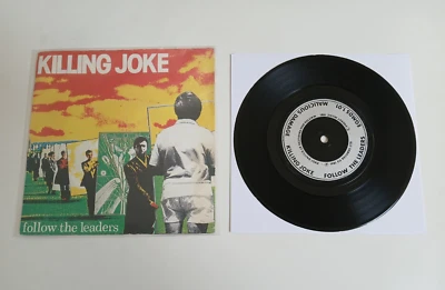 KILLING JOKE FOLLOW THE LEADERS VINYL 7" SINGLE MALICIOUS DAMAGE UK 1981 - Image 1 of 2