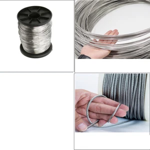 Federstahldraht - 0,1 bis 3,0mm Dicke- 1m pro Stückzahl - Rostfreier Draht - Picture 1 of 11
