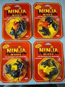 1986 Ninja Mites ASSORTED FIGURE 5-PACK LOT (4E) Sunray Series Panosh Place New - Picture 1 of 2