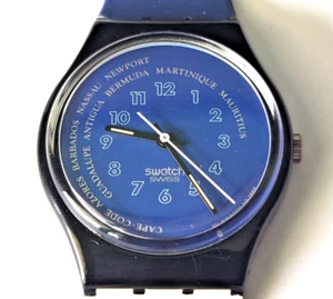 SWATCH GENT TENDER TOO - GB131 - 1990 -NEW with defects - NEU mit Mängeln - Bild 1 von 5