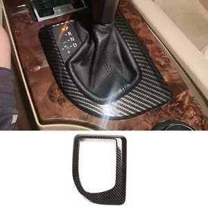 Carbon Fiber ABS Control Gear Shift Panel Cover For BMW 5 Series E60 E61 2004-07 - Bild 1 von 9