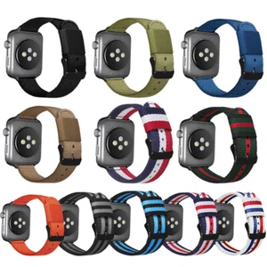 Uhrenarmband für Iwatch1234567 Nylon Canvas Armband 49 mm weich robust hochwertig - Bild 1 von 29