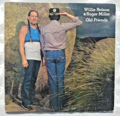 Willie Nelson & Roger Miller: Good Friends 1982 PC-38013 Carrollton Pressing VG+ - Image 1 of 4