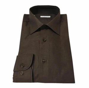 Camisa Hombre RODRIGO 100% Algodón Regular Fit 1302 JE95 Made IN Italy - Imagen 1 de 3