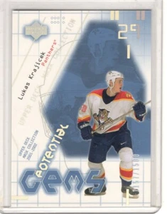 2001-02 Upper Deck Mask Collection Rookie #148 Lukas Krajicek RC 1157/1500 - Picture 1 of 2
