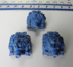 3 Epic 40K VINDICATOR TANKS Metal Space Marines Army Vindicators 1990s PC4 - Bild 1 von 3